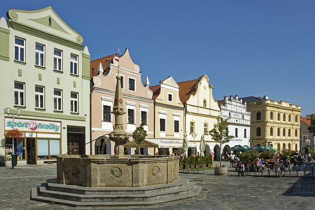 náměstí v Třeboni